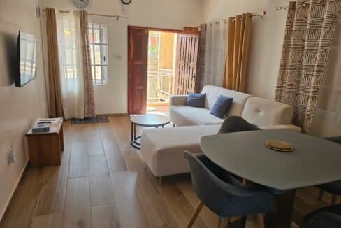 Photo du bien Appartement meublé de deux chambres avec terrasse à Fidjrossè